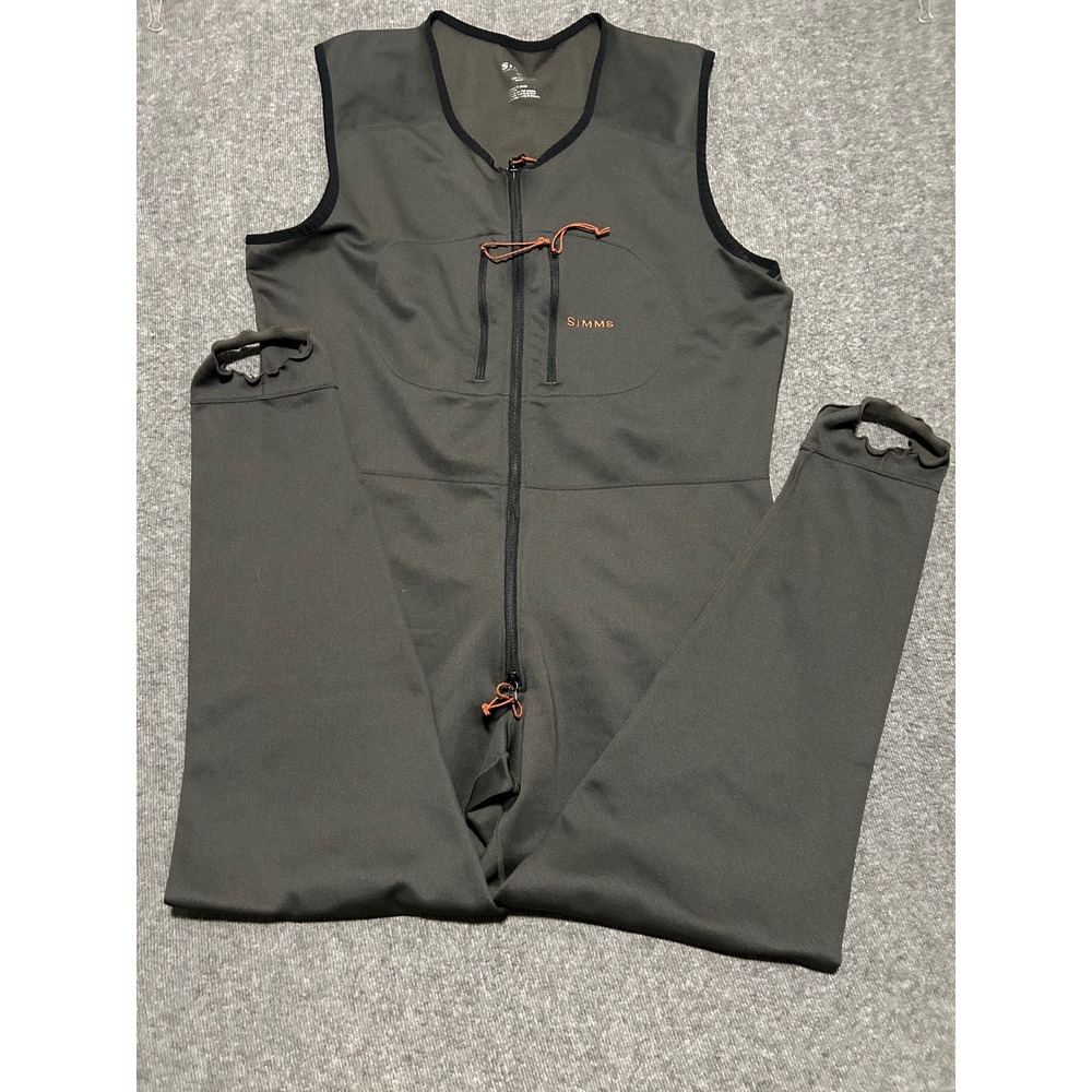 Simms diving suit gear fishing sea mens size XL outdoors brown swimming